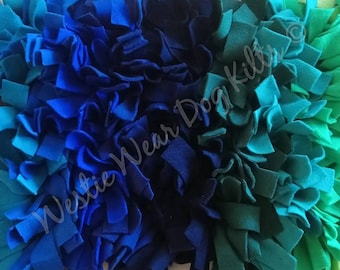 Large Sea Ripple Snuffle Mat, Treat mat, brain training mat for pets