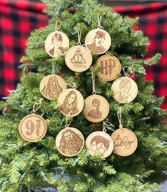 Harry Potter Christmas Ornaments Harry Potter Ornaments Etsy