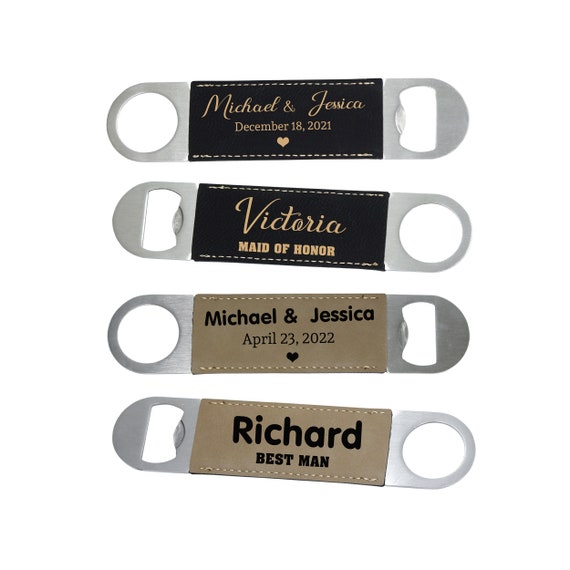 Maid of Honor Bridal Party Corkscrew Bottle Opener Gift Maid of Honor Bridal Party Corkscrew Bottle Opener Gift