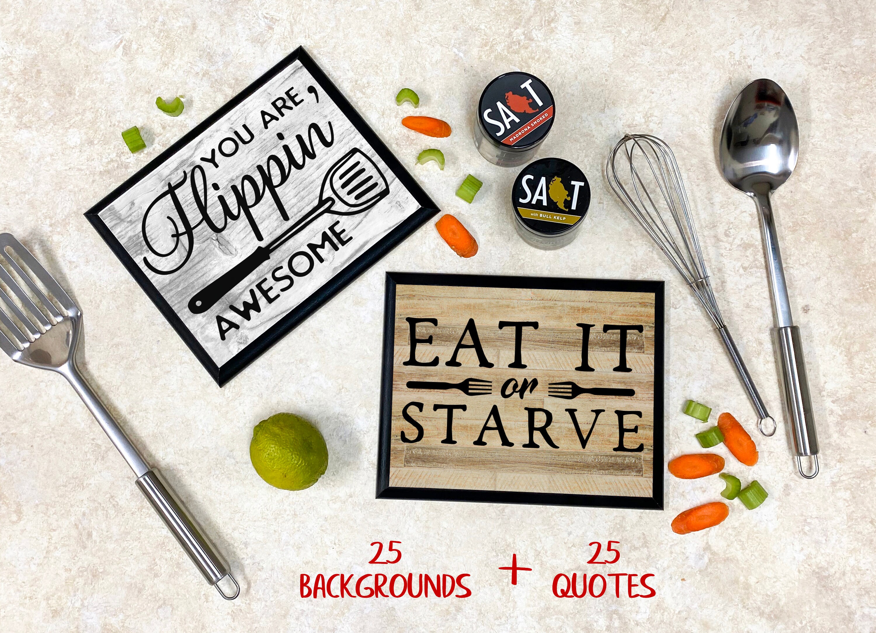 Customize Funny Kitchen Canvas Plaque Funny Kitchen Wall Etsy