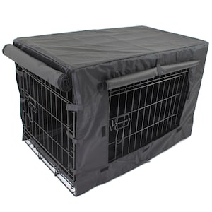 PetJoint Heavyduty Canvas WaterProof Cover for Pet Puppy Dog Crate. Crate not Included