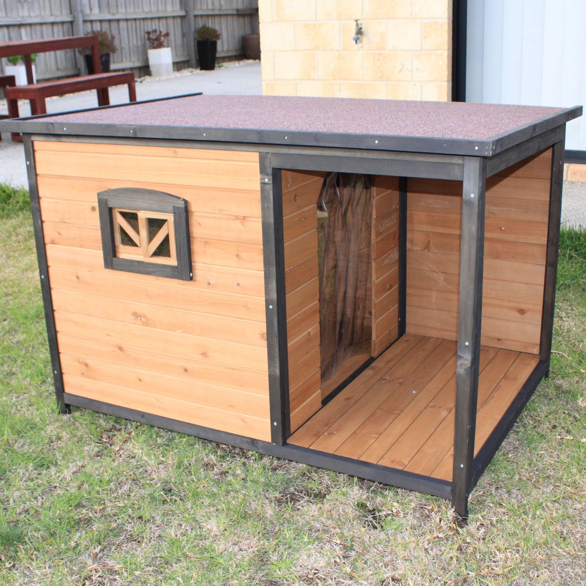 Petjoint Extra Large Dog Kennel With Balcony for Medium to Large Breeds Etsy Australia