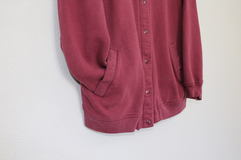 red wine cardigan