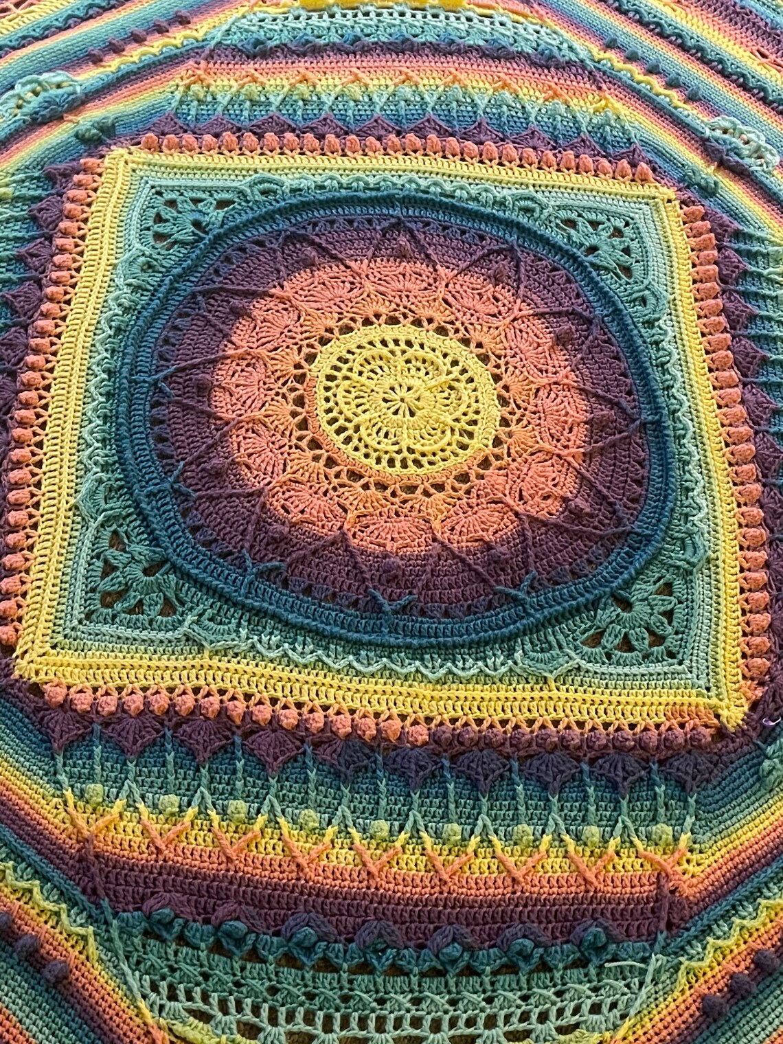 Sophies universe crochet blanket large Etsy