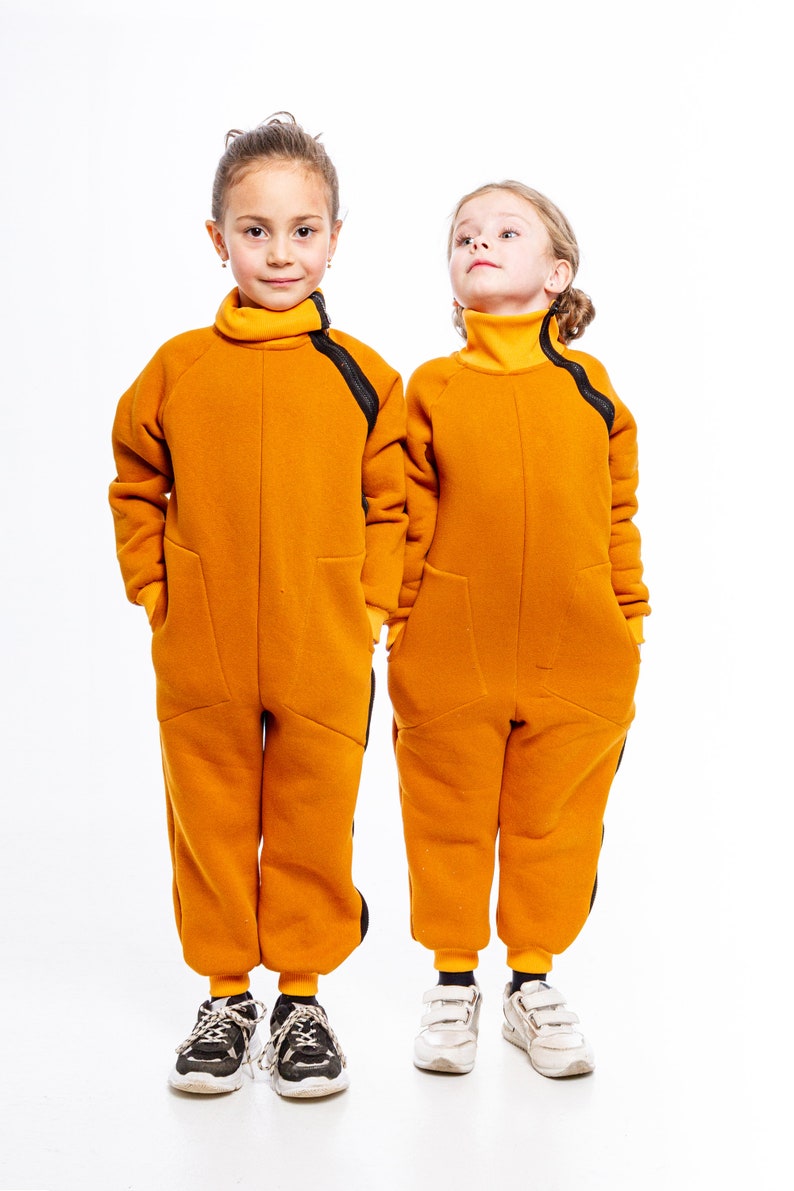 Toddler sport wear overall Tracksuit for girls Kids sweatsuit image 2