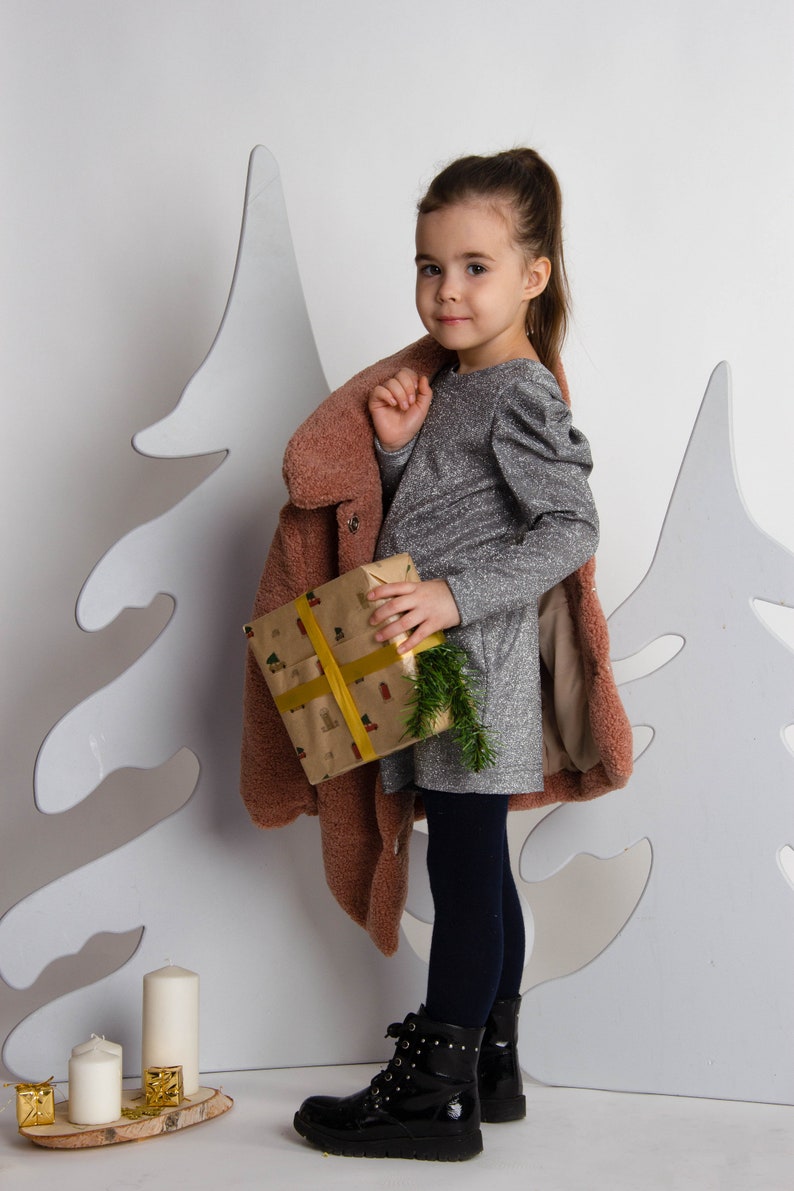 Christmas Girl Shimmer and Shine Dress Evening toddler dress image 3