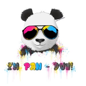 Pegatina de Pan-duh