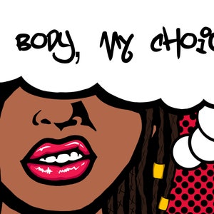 My Body, My Choice sticker