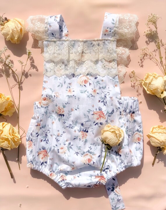 baby girl rompers etsy