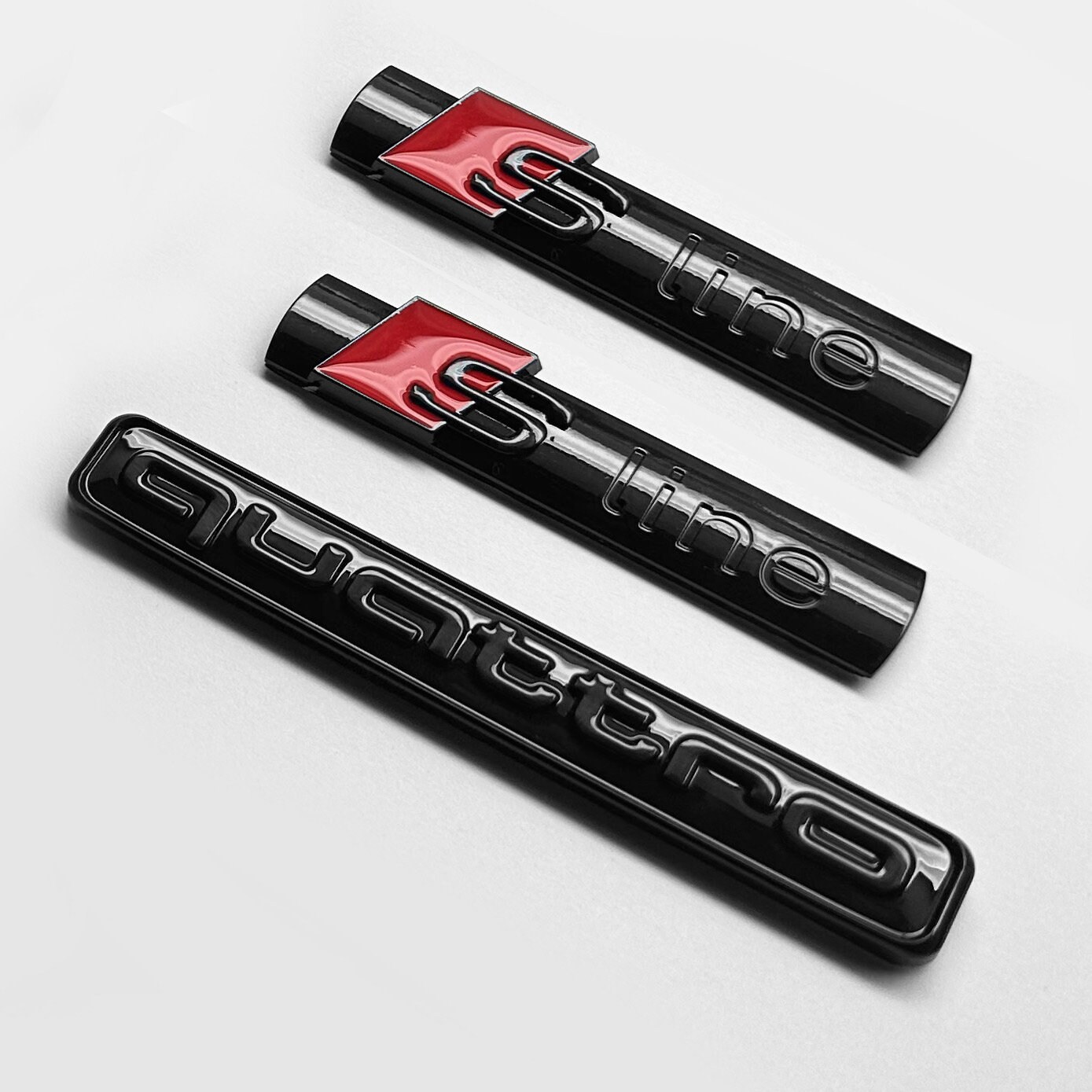 Audi 83A071803 Belettering Q3 Logo Zwart Tuning Exclusive Black Edition Embleem Zelfklevend 1505546975