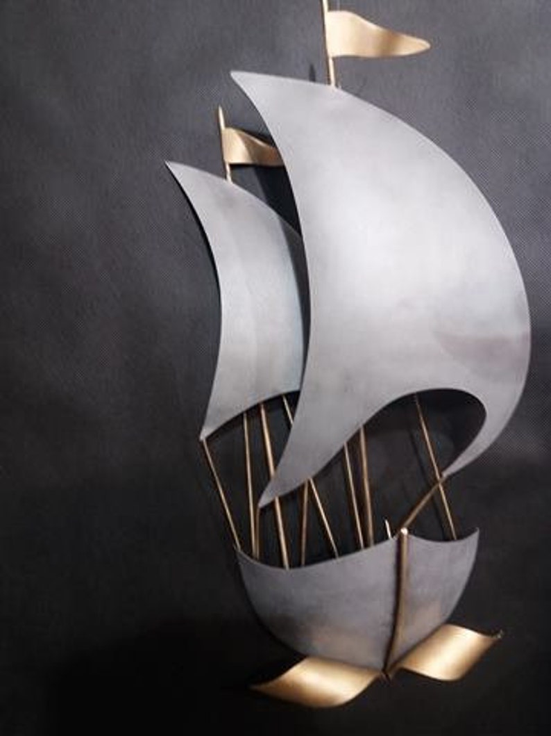 Nautical Wall Decor Metal Art Etsy