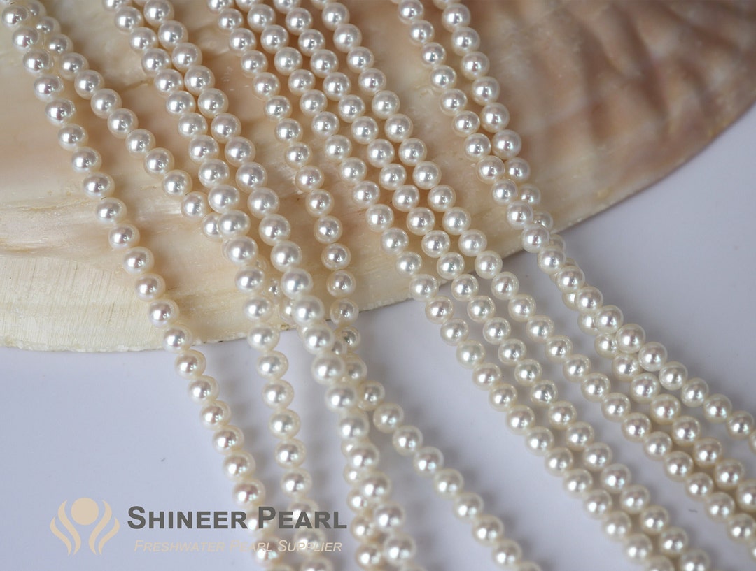 Freshwater Pearl Credo Coin Cultured Necklace With Gold Beads | Pearls  Pearl Beads For Jewellery Making