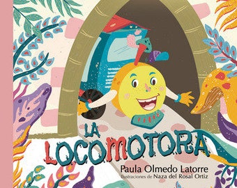 Las aventuras de Abel, la locomotora ( Aventures illustrées colorées d'une locomotive et de ses amis. Texte espagnol seulement . Livre pour enfants