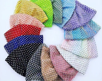 Rhinestone Face Mask: Sparkle Crystal Bling Mask
