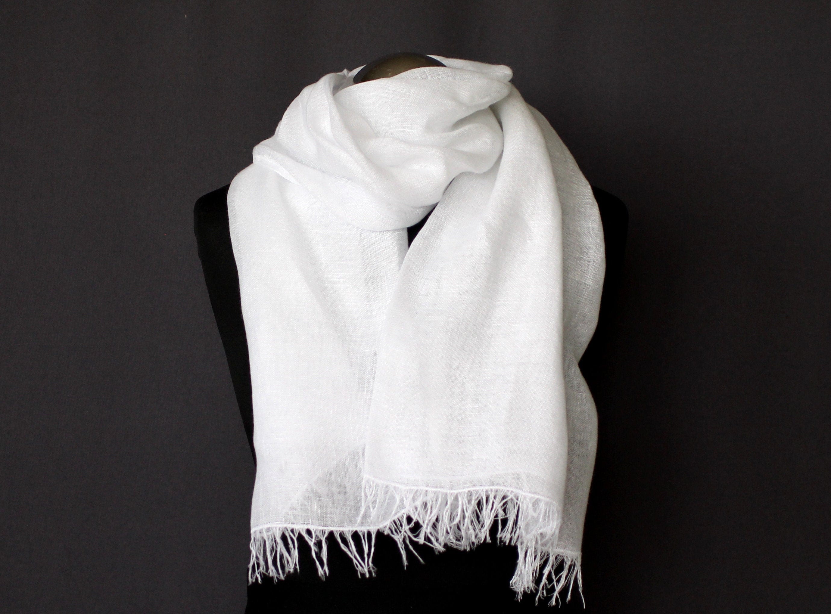 white scarf for sale