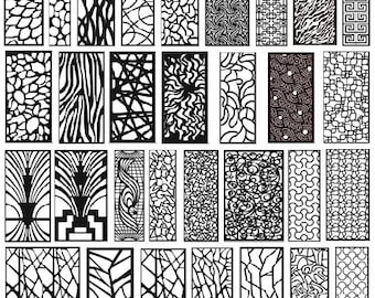 Collection 40000 files vector panel for plasma laser cut cnc dwg dxf metal art