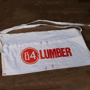 Vintage Nail Apron | Lumber Apron | 84 Lumber | Antique Aesthetic | Retro Construction Apron | Rustic Vintage Lumbar/Nail Apron