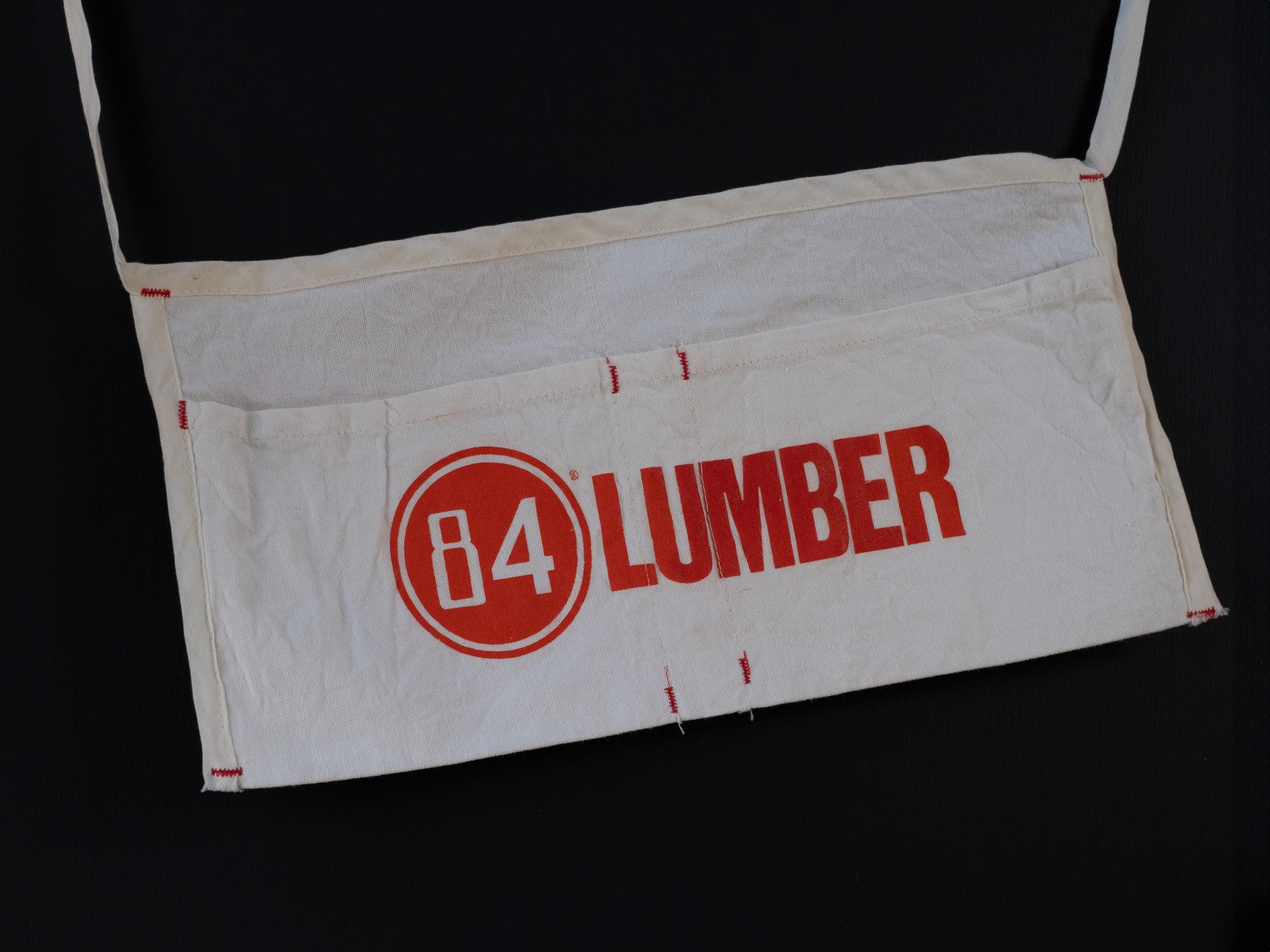 Vintage Nail Apron | Lumber Apron | 84 Lumber | Antique Aesthetic