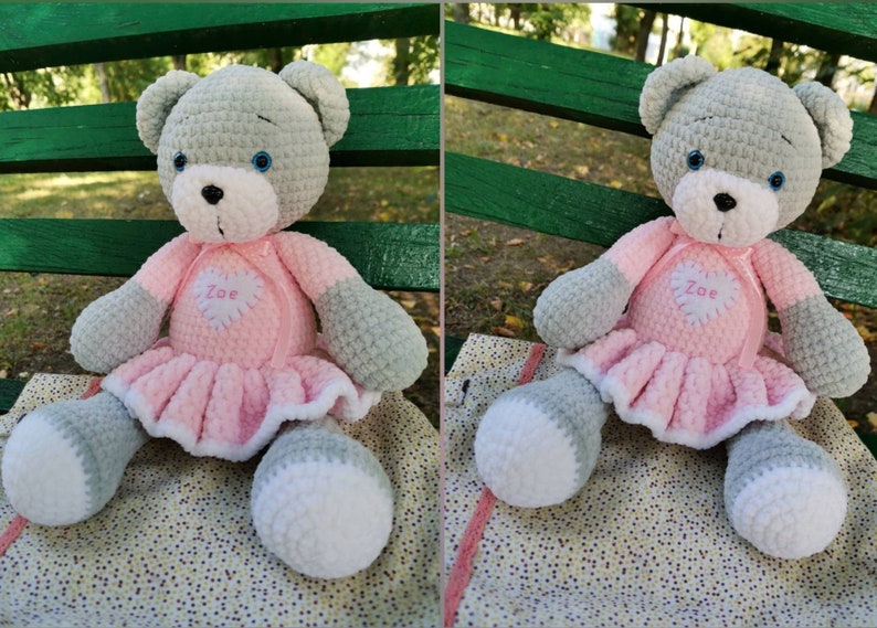 Crochet Toys Patterns Patterns for crochet Crochet Teddy Bear Pattern Amigurumi Crochet Animal Pattern