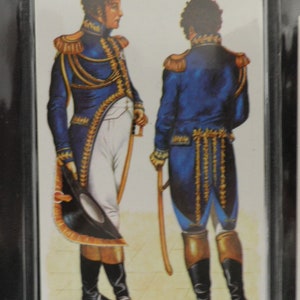 Uniformi napoleoniche (grandi) Carte da sigaro di John Player Set di 24 emesse nel 1979 Uniformi militari di guerra Napoleone Regalo raro