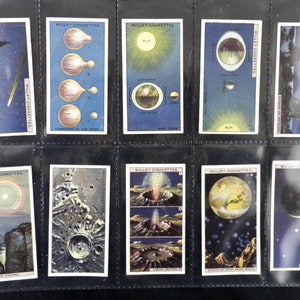 Romance of the Heavens Cigarette Cards by WD & HO Wills Set of 50 Issued in 1928 Astronomy Astrology Star Gazing Rare Gift
