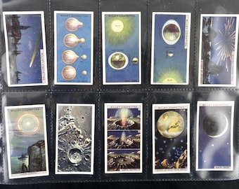 romance of the heavens tobacco cards Romance of the Heavens Cigarette Cards by WD & HO Wills Set of 50 Issued in  1928 Astronomy Astrology Star Gazing Rare Gift