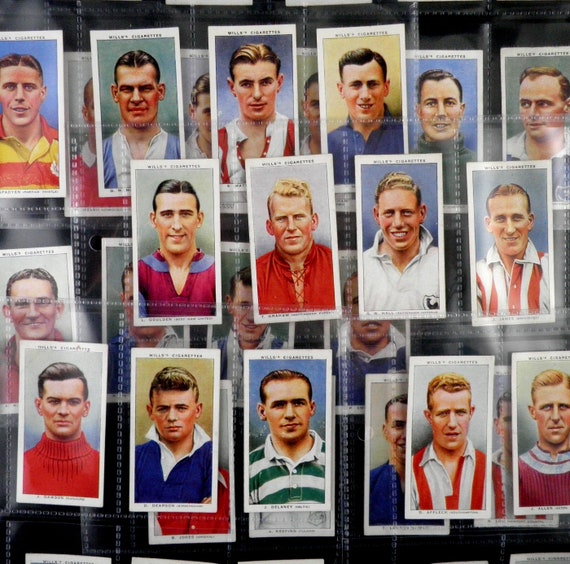 Association Footballers Cigarette Cards by WD & HO Wills Set of 50 Issued  in 1939 Sport Football Soccer Players Rare Collectable - Etsy New Zealand