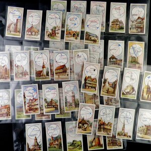 By the Roadside Cigarette Cards by Ogdens Set of 50 Issued in 1932 Sites Tourism Places of Interest  Rare Collectable investment