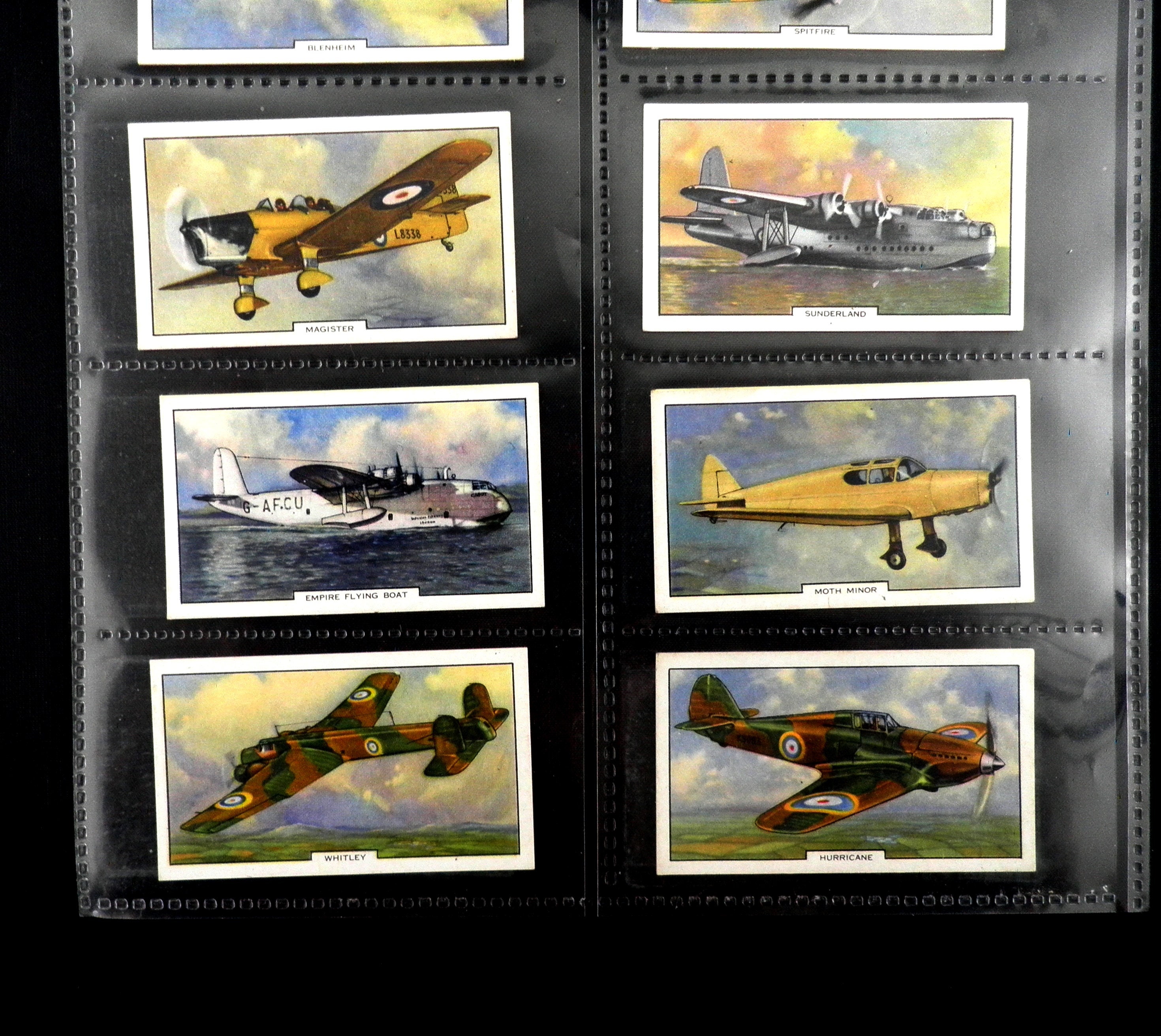 Aeroplanes Cigarette Cards by Gallahers Set of 48 Issued in 1939 ...