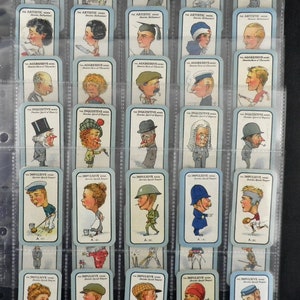 The Nose Game Cigarette Cards door Carreras Set van 50 Uitgegeven in 1927 History Game Society Rare Collectable