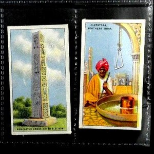 Measurement of Time Cigarette Cards by B Morris Set of 25 Issued in 1924 History Time Chronology Clocks Inventions  Gift Present  Rare