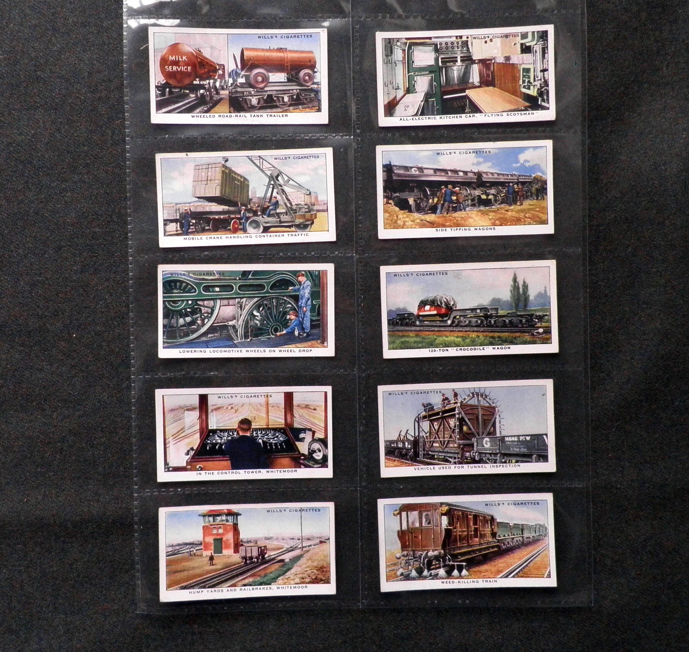 Railway Equipment Cigarette Cards by WD and HO Wills Set of 50 Etsy