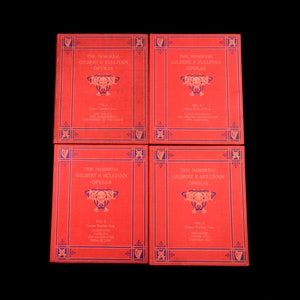 The Immortal Operas of Gilbert and Sullivan with Intro by Sir Henry Lytton  Published 1910s by News Chronicle Rare Collectable  Operetta