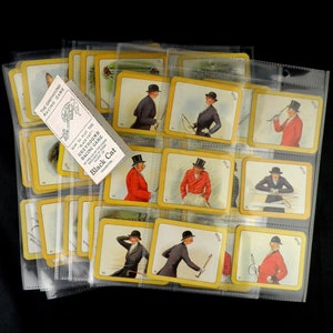 Greyhound Racing Game ( Large ) Cigarettes Cards by Carreras Set de 52 émis en 1926 Jeu d’histoire Greyhound Racing Rare Collectable