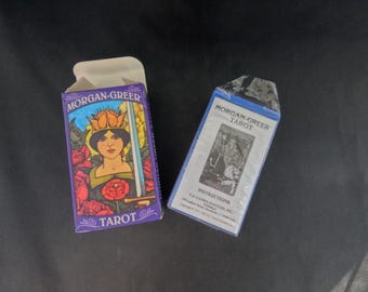 Vintage Morgan Greer Tarot Box and Instructions by PS Cace and AE
