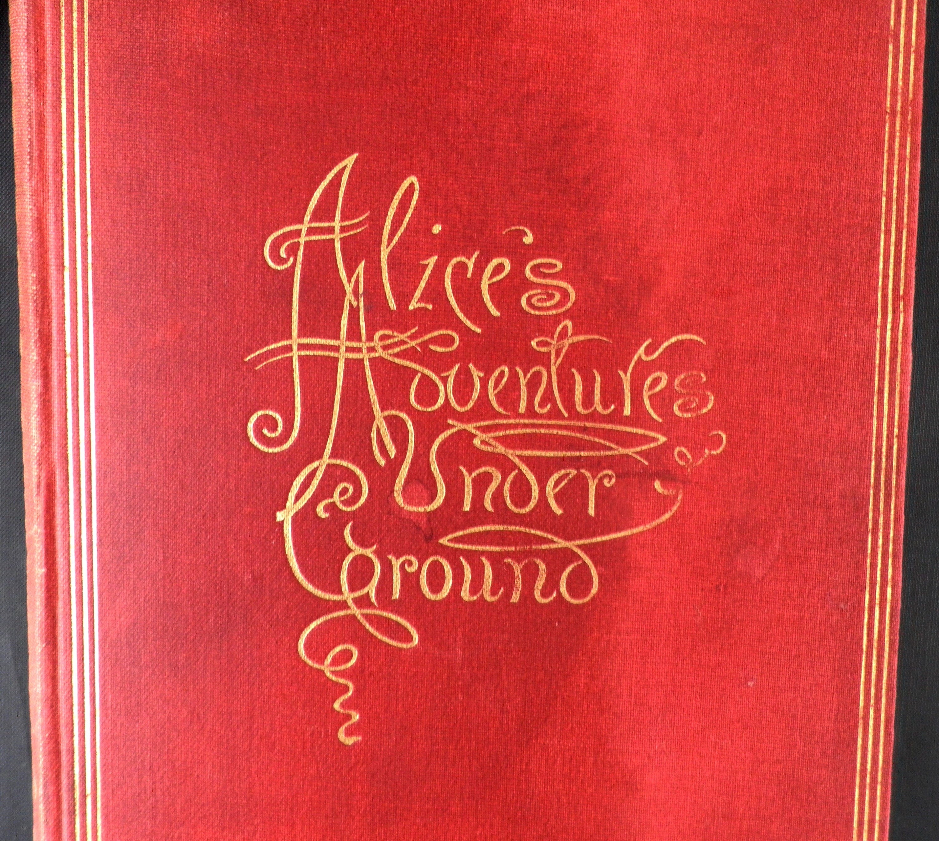 1886年 ルイス・キャロル作 不思議の国のアリス 初版 マクミラン