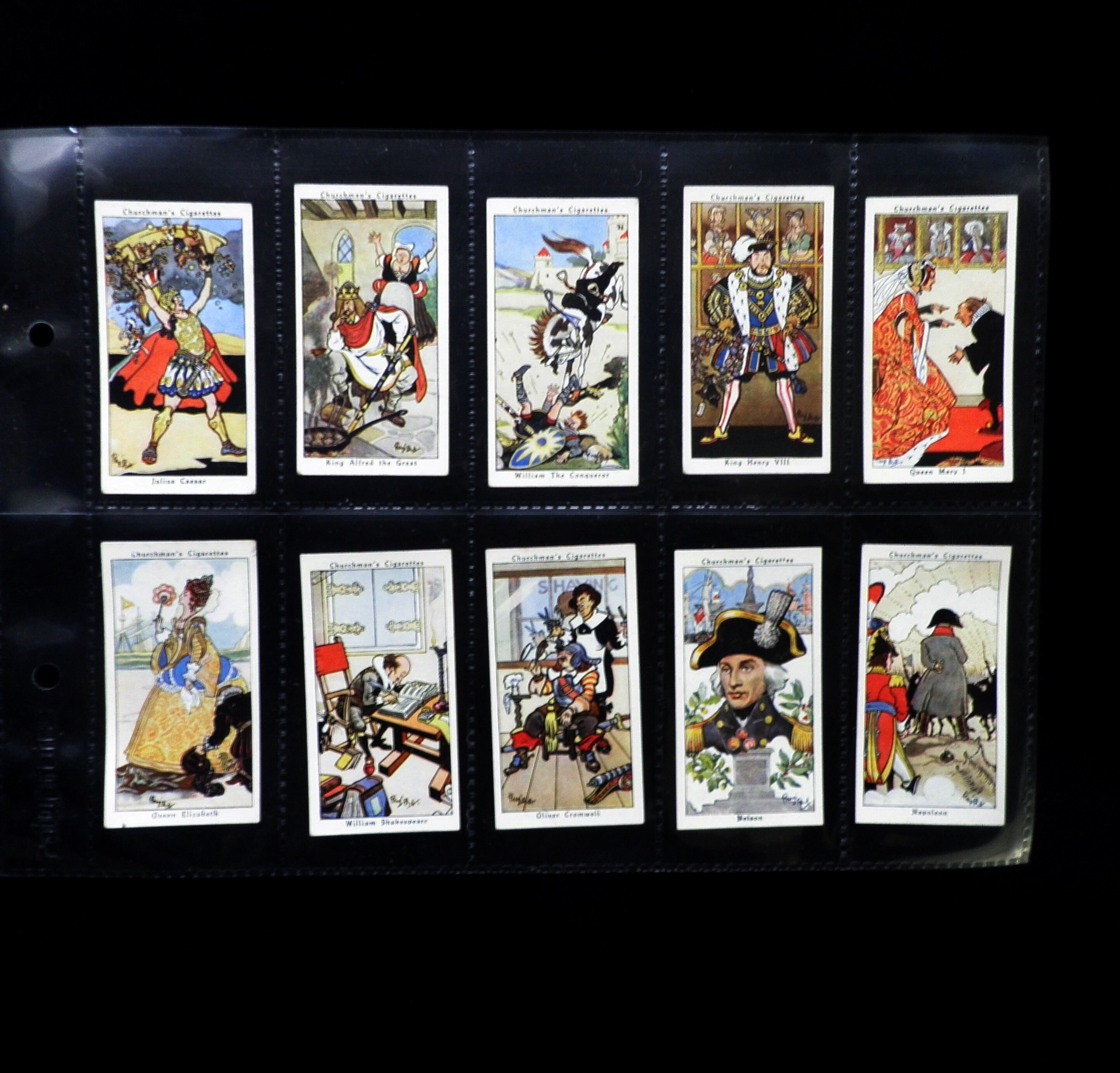Howlers Cigarette Cards by WA & AC Churchman Set of 40 Issued in 1937 Jokes  Phrases and Meanings Rare Gift