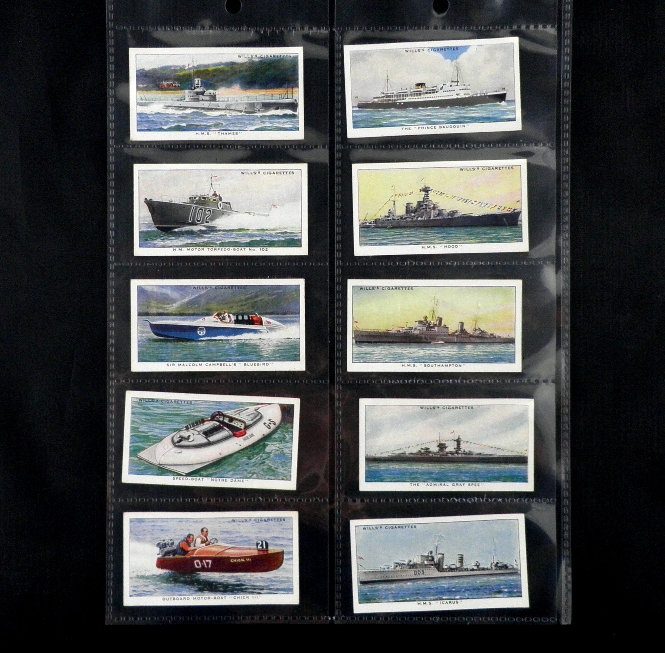 Speed Cigarette Cards by WD and HO Wills Set of 50 Issued in 1938 Transport  Ships Planes Motorbikes Cars Rare Collectable
