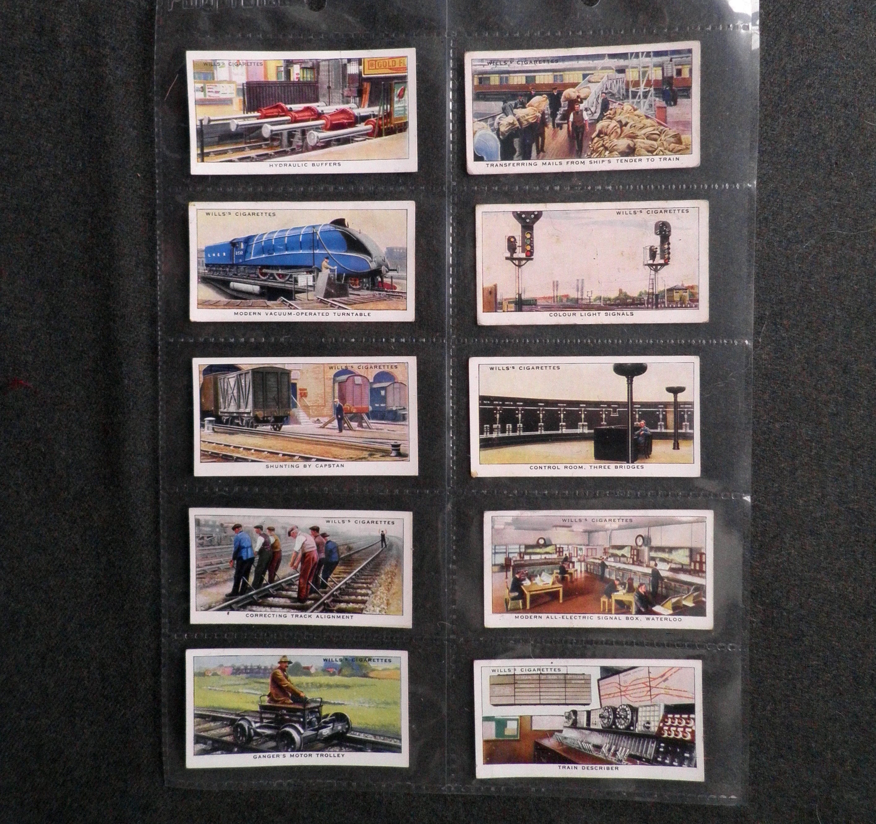 Railway Equipment Cigarette Cards by WD and HO Wills Set of 50 Etsy