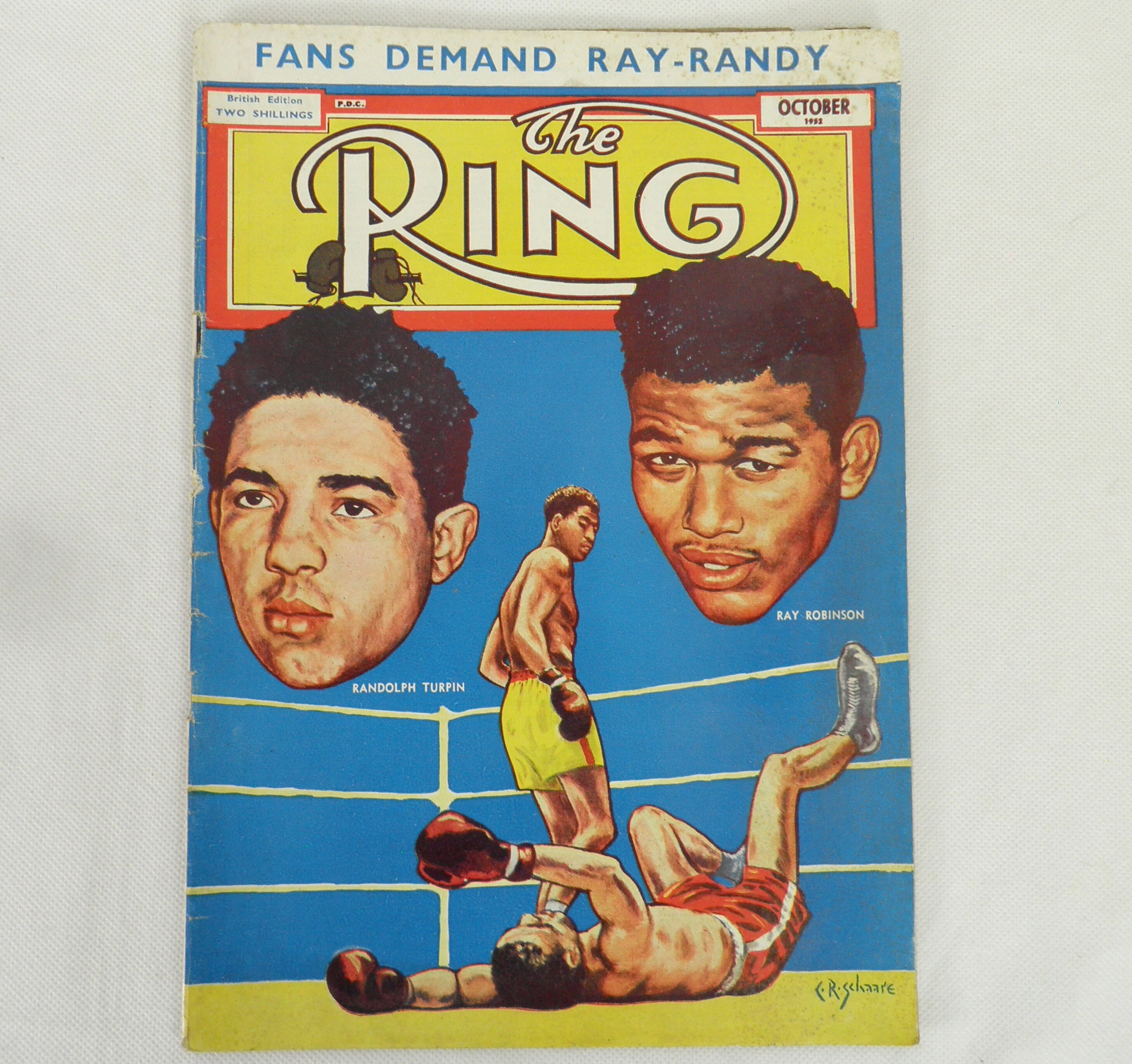 1950s 2 Copies of the Ring 1952 / 1954 Size 20 X 28.5 Cm