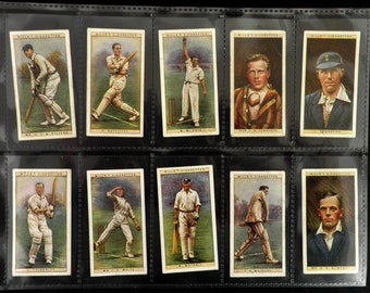 クリケット選手 1928 シガレットカード WD & HO ウィルズ 50 枚セット