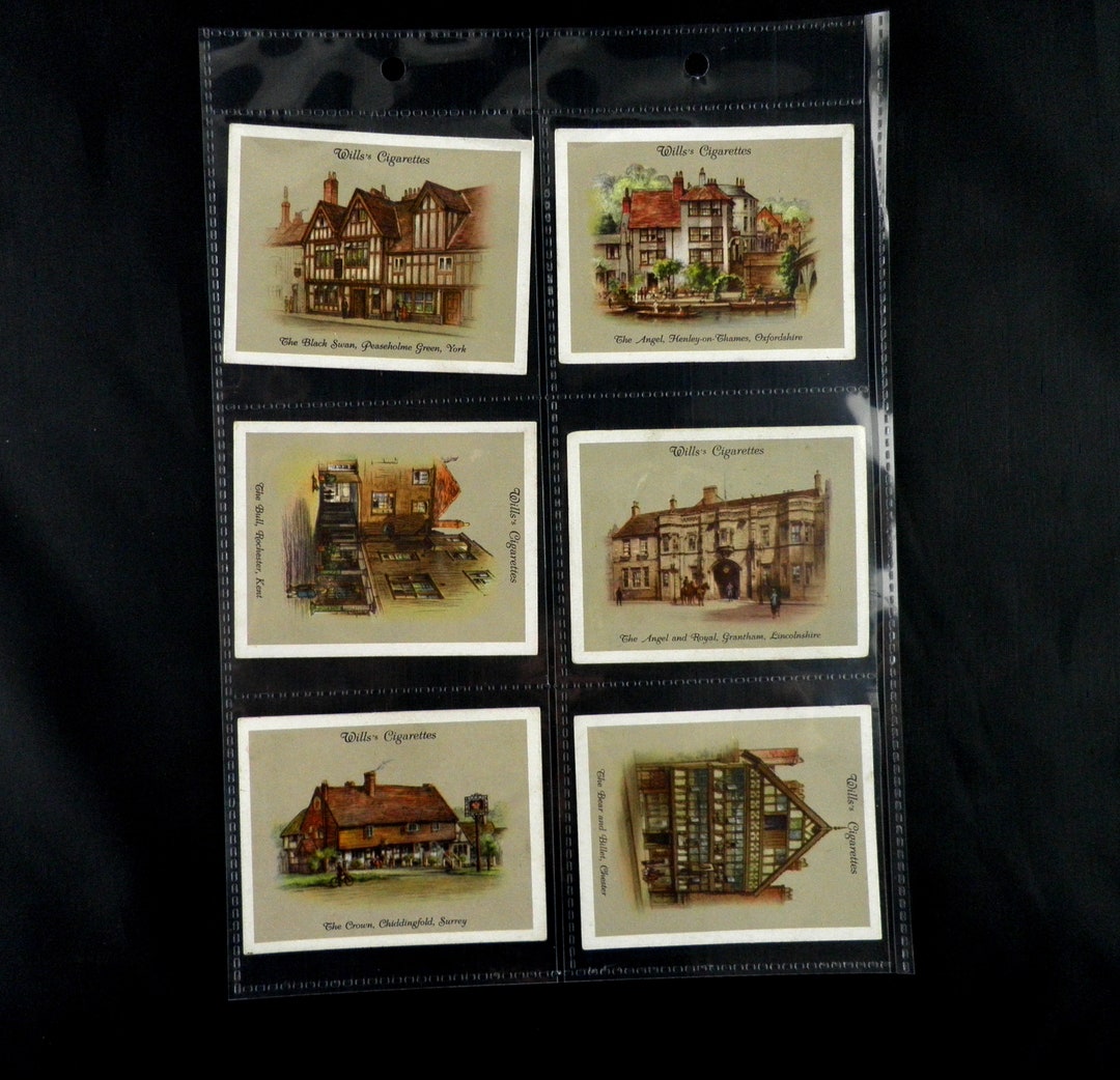 Old Inns Cigarette Cards by WD and HO Wills Set of 40 Issued in 1936 Pubs  Hotels History Landlord Publican Coach House Rare Collectable