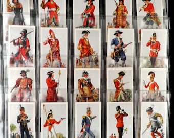 Famous Footballers Cigarette Cards by Carreras ( Turf ) Set of 50 Issued in  1951 Sport Football Soccer Players Teams Clubs Rare Collectable