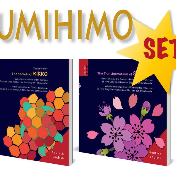 Conjunto Kumihimo: KIKKO + SAKURA