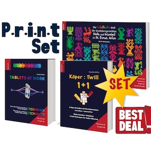 PRINT SET (3 books for tablet weaving)
