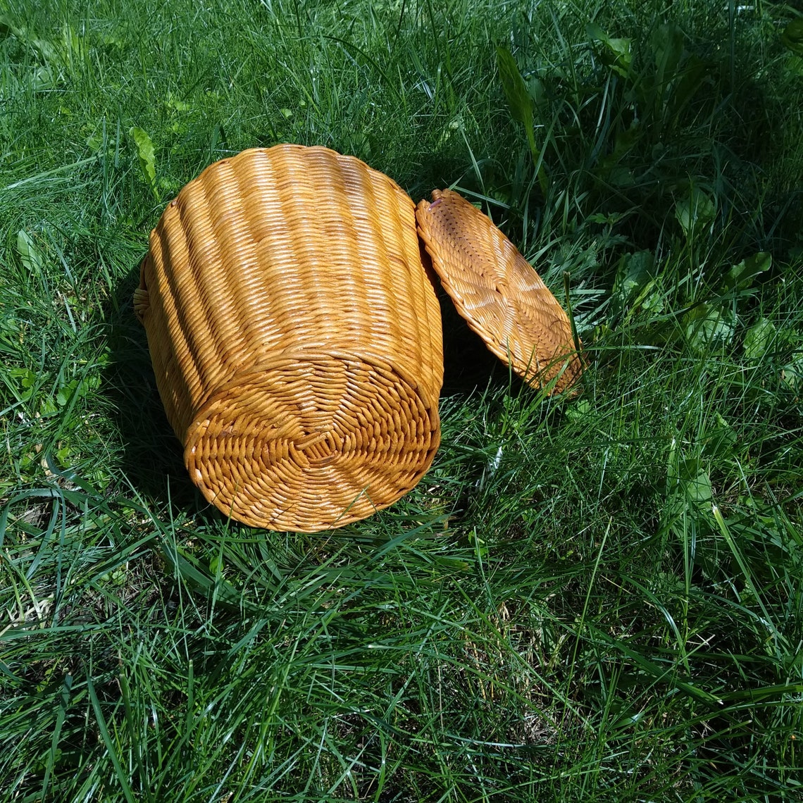Jane Birkin basket French basket handbag Wicker summer bag Etsy