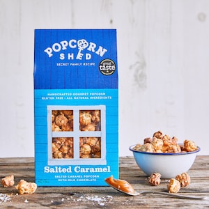 Salted Caramel Gourmet Popcorn - Food Gift - Foodie - Popcorn - Flavoured Sweet Popcorn