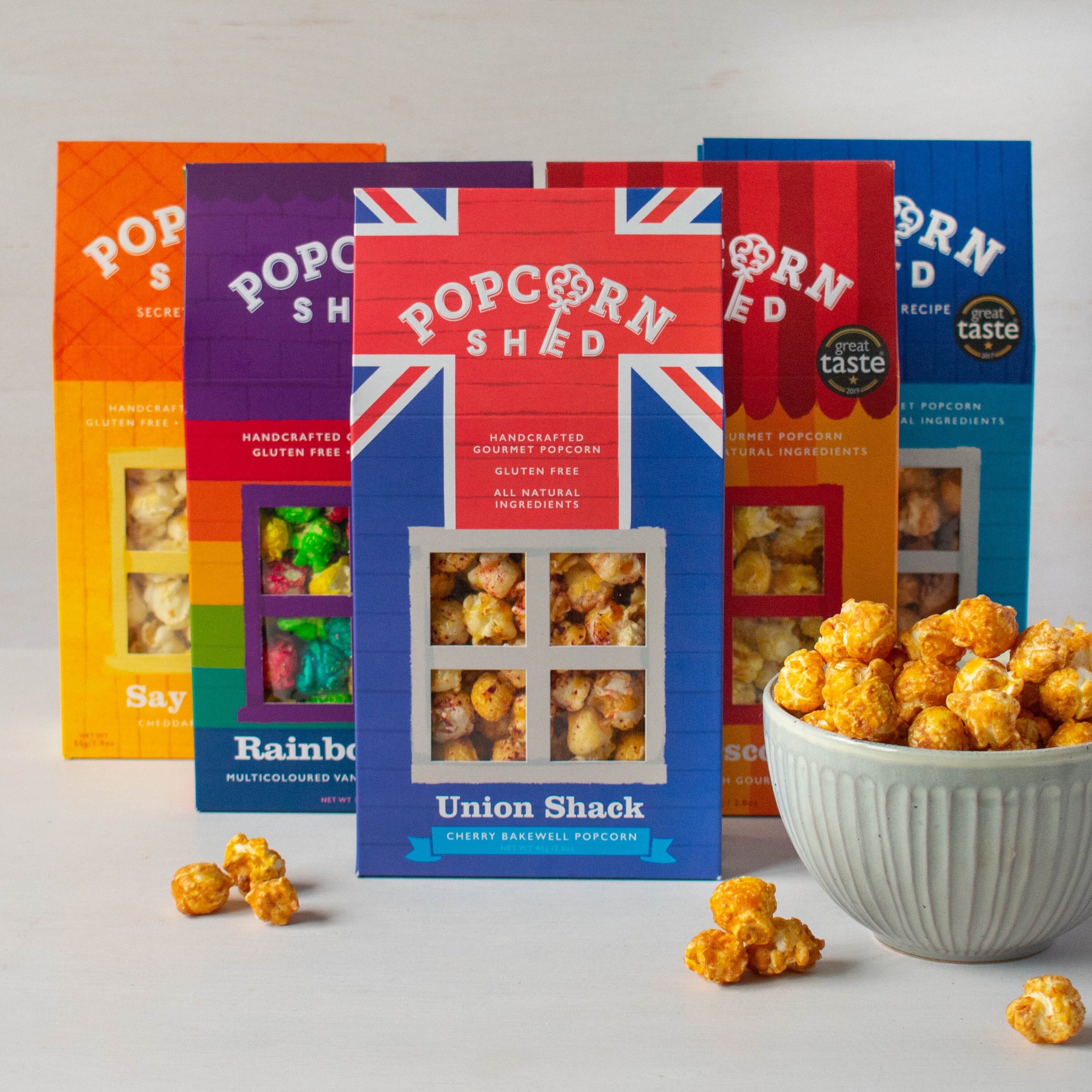 Gluten Free Gourmet Popcorn Variety Pack 5 Delicious Gourmet Etsy