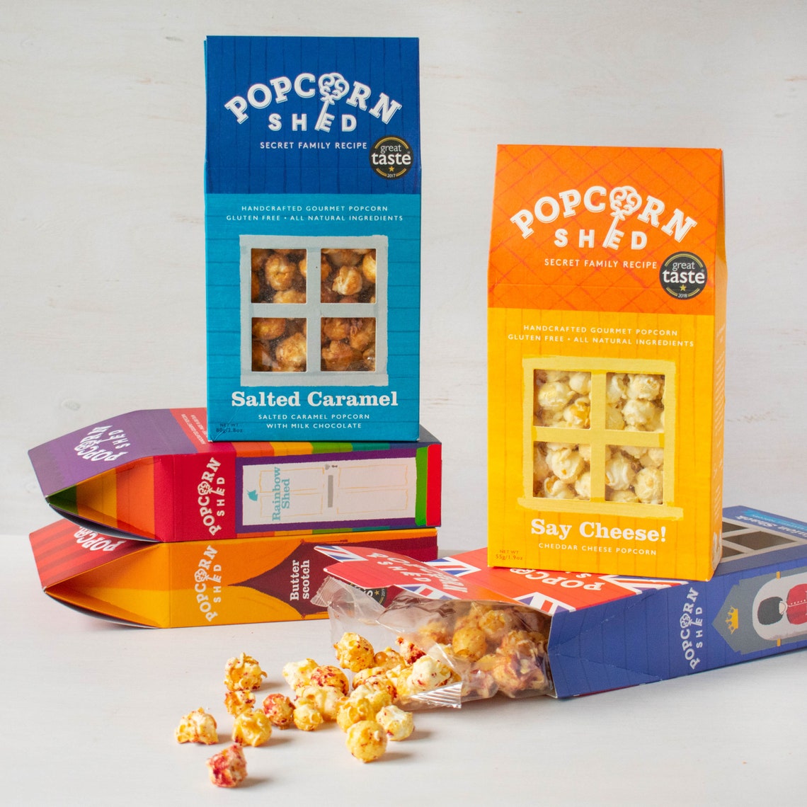 Gluten Free Gourmet Popcorn Variety Pack 5 Delicious Gourmet Etsy