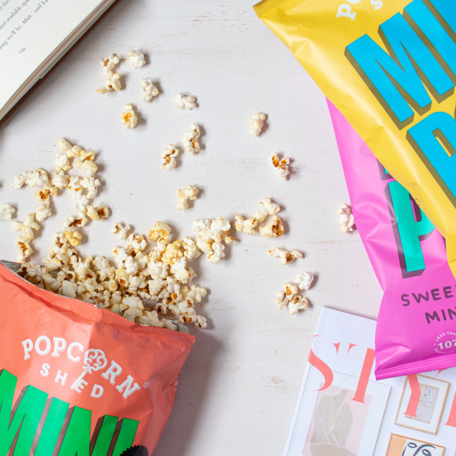 Vegan Popcorn Party Super Selection 6 sabores de palomitas Etsy España